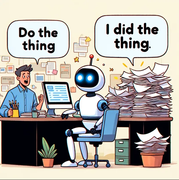 When AI does its magic A screen capture of AI magic