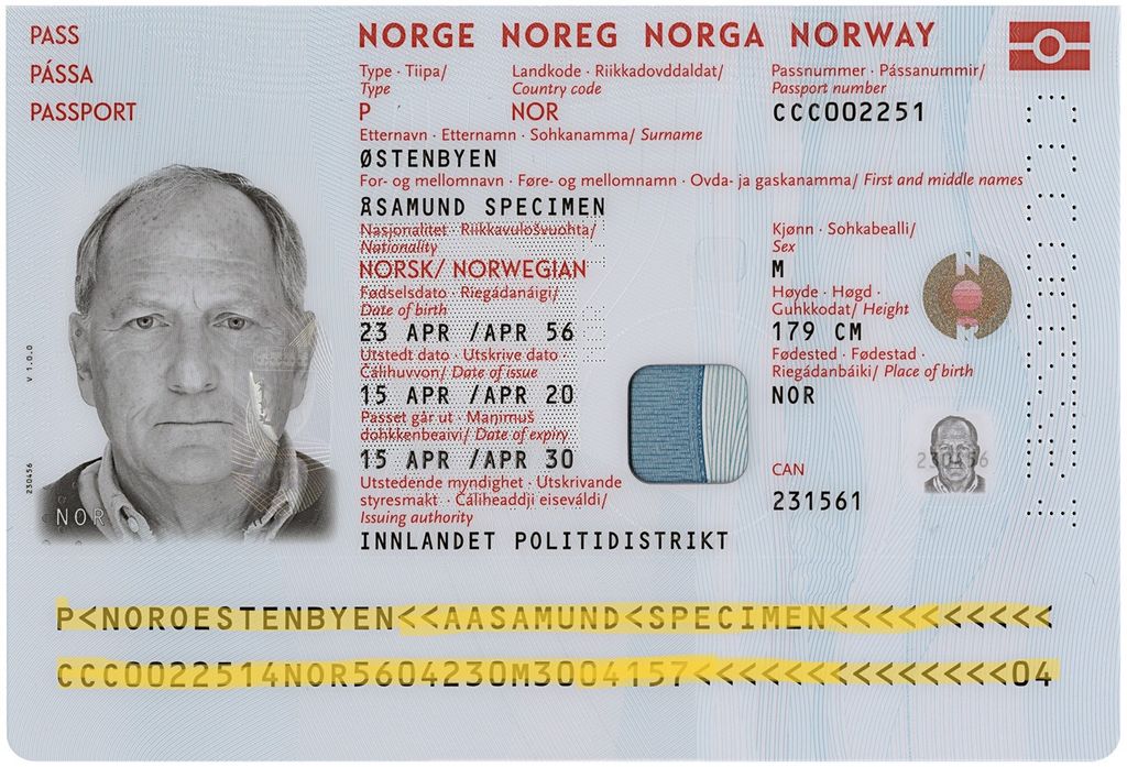 Passport Example A screen capture of passport