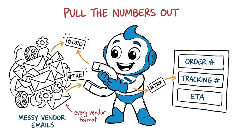 Cover image for How do I automate automotive asset tracking from vendor emails?