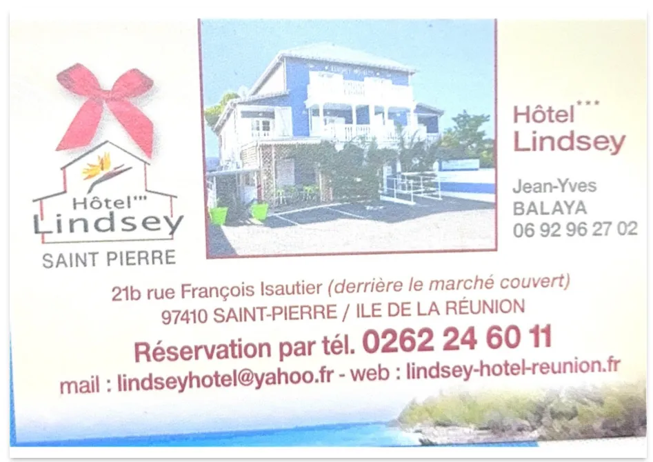 Example of a business card A screen capture of a business card