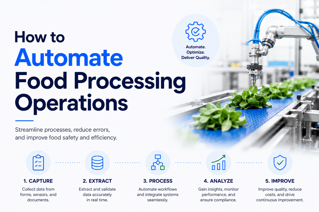 Cover image for How to Automate Food Processing Operations