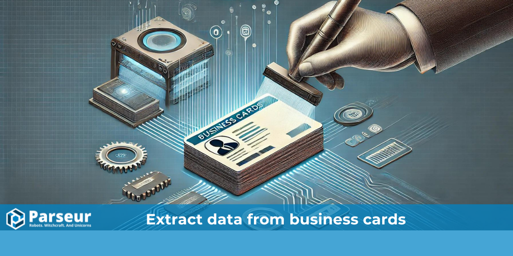 Cover image for Extract data from business cards with AI