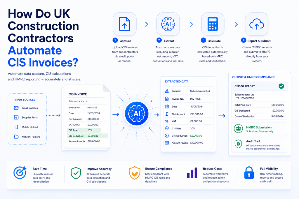 Cover image for How Do UK Construction Contractors Automate CIS Invoices?