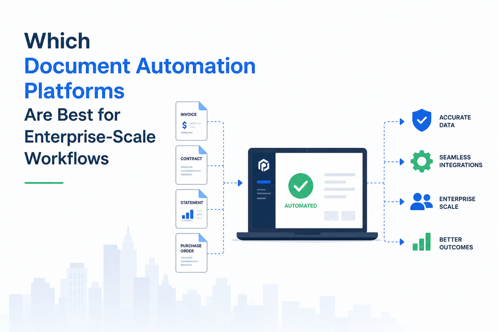Cover image for Which Document Automation Platforms Are Best for Enterprise-Scale Workflows