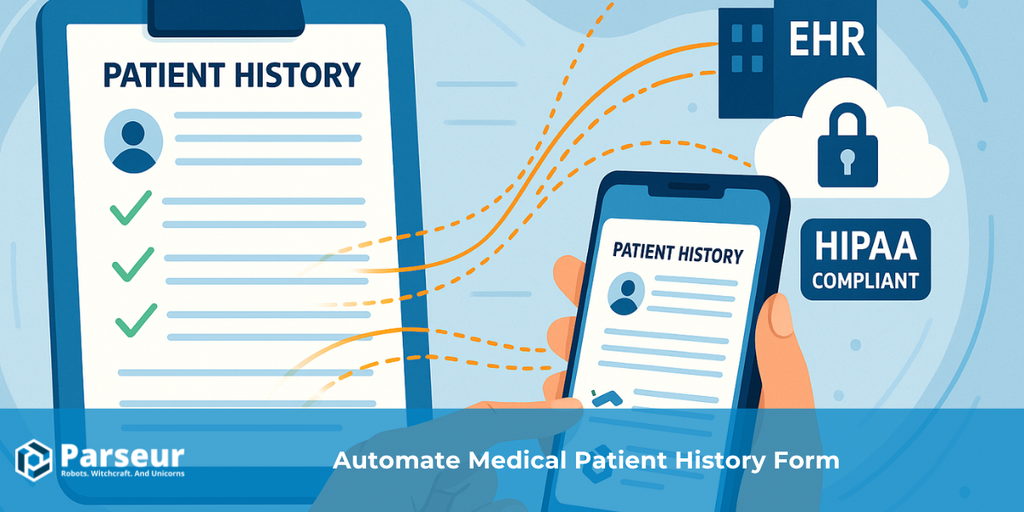 Cover image for Automate Medical Patient History Form Data Extraction