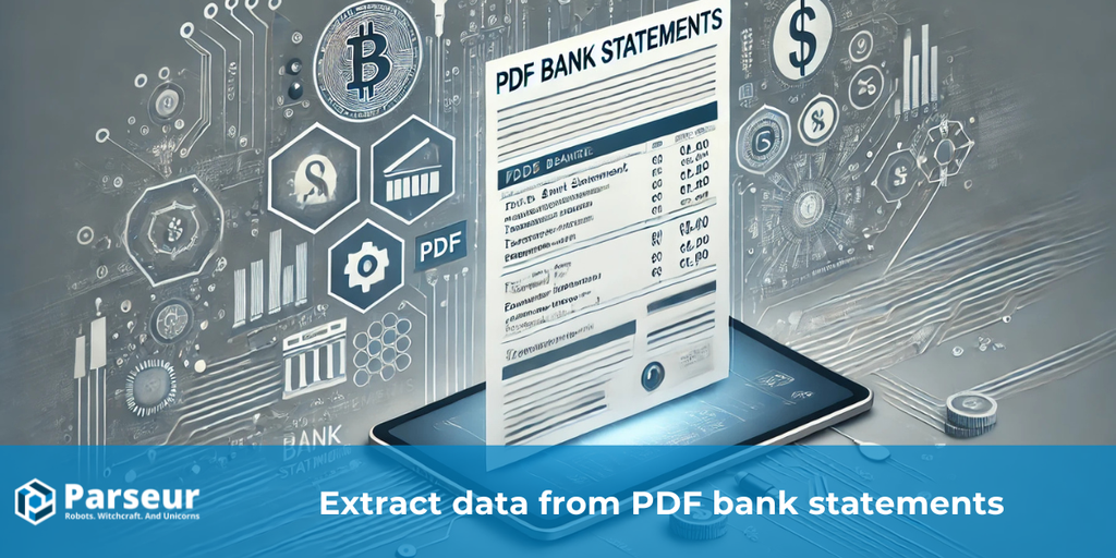 Cover image for How to extract data from PDF bank statements