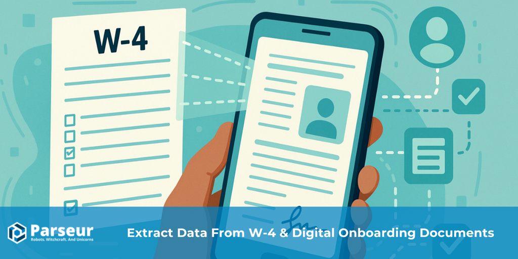 Cover image for How to Extract Data From W-4 & Digital Onboarding Documents?
