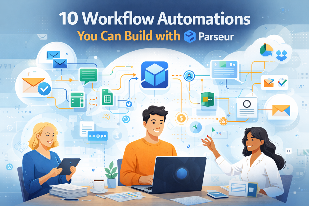 Cover image for 10 Workflow Automations You Can Build with Parseur