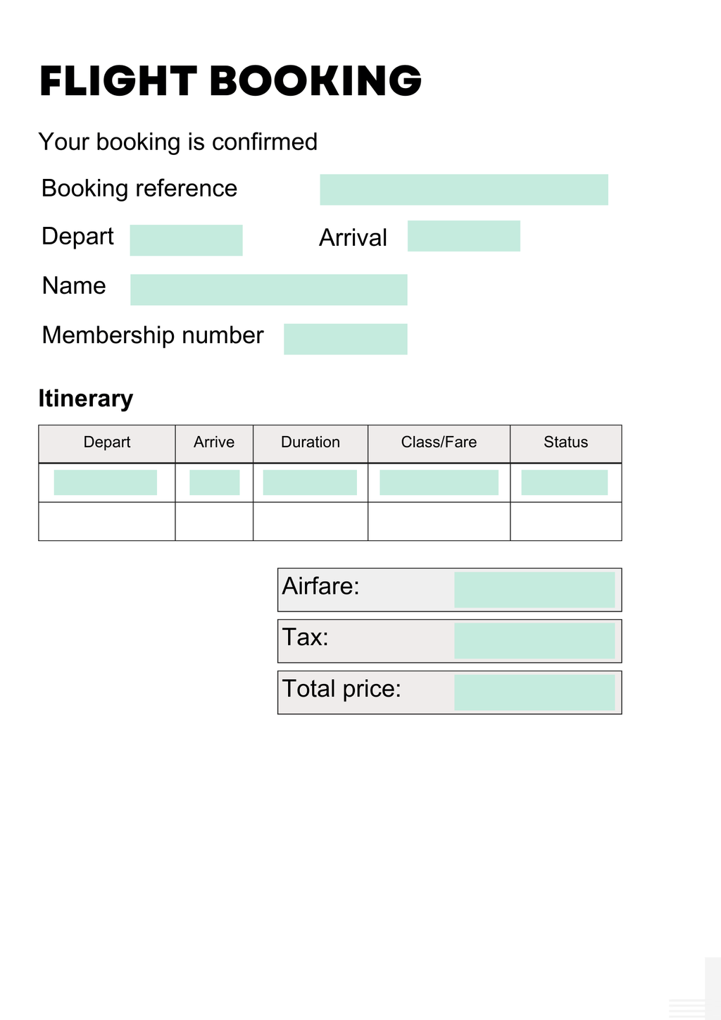 Cover image for AI-Powered OCR for flight bookings