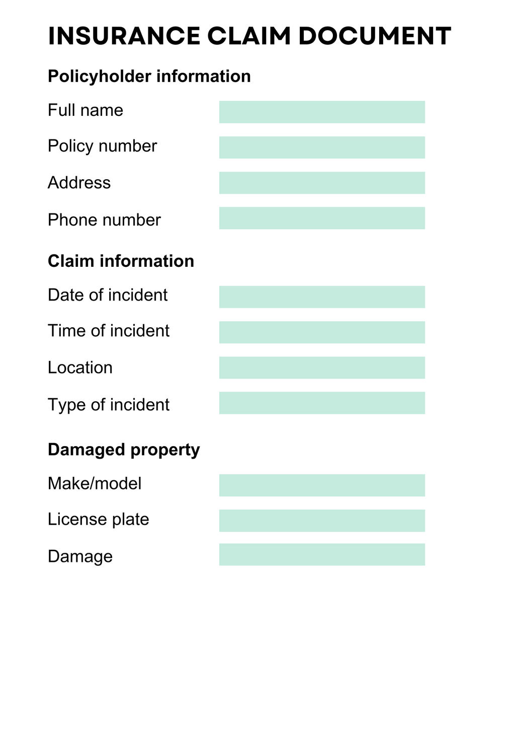 Cover image for Automate Data Extraction from Insurance Claims with AI