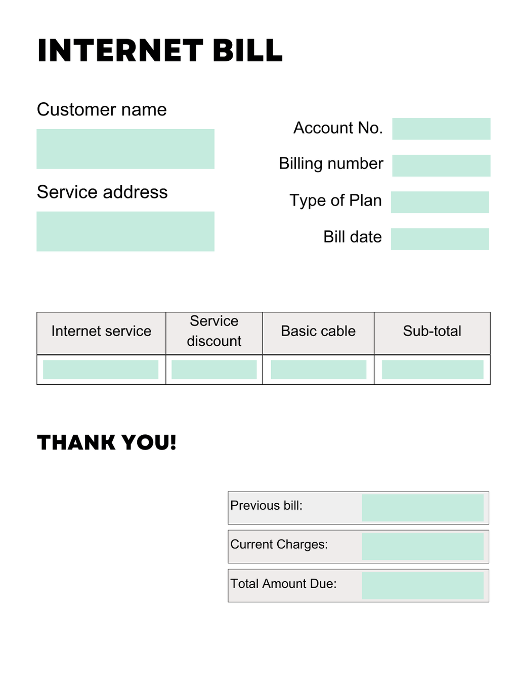 Cover image for Automate Data Extraction from Internet Bills with AI