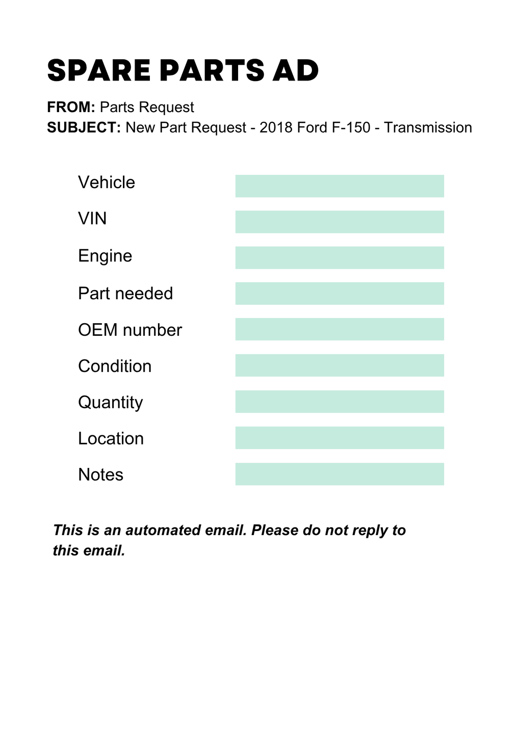 Cover image for Automate Spare Parts Listing Email Extraction with AI