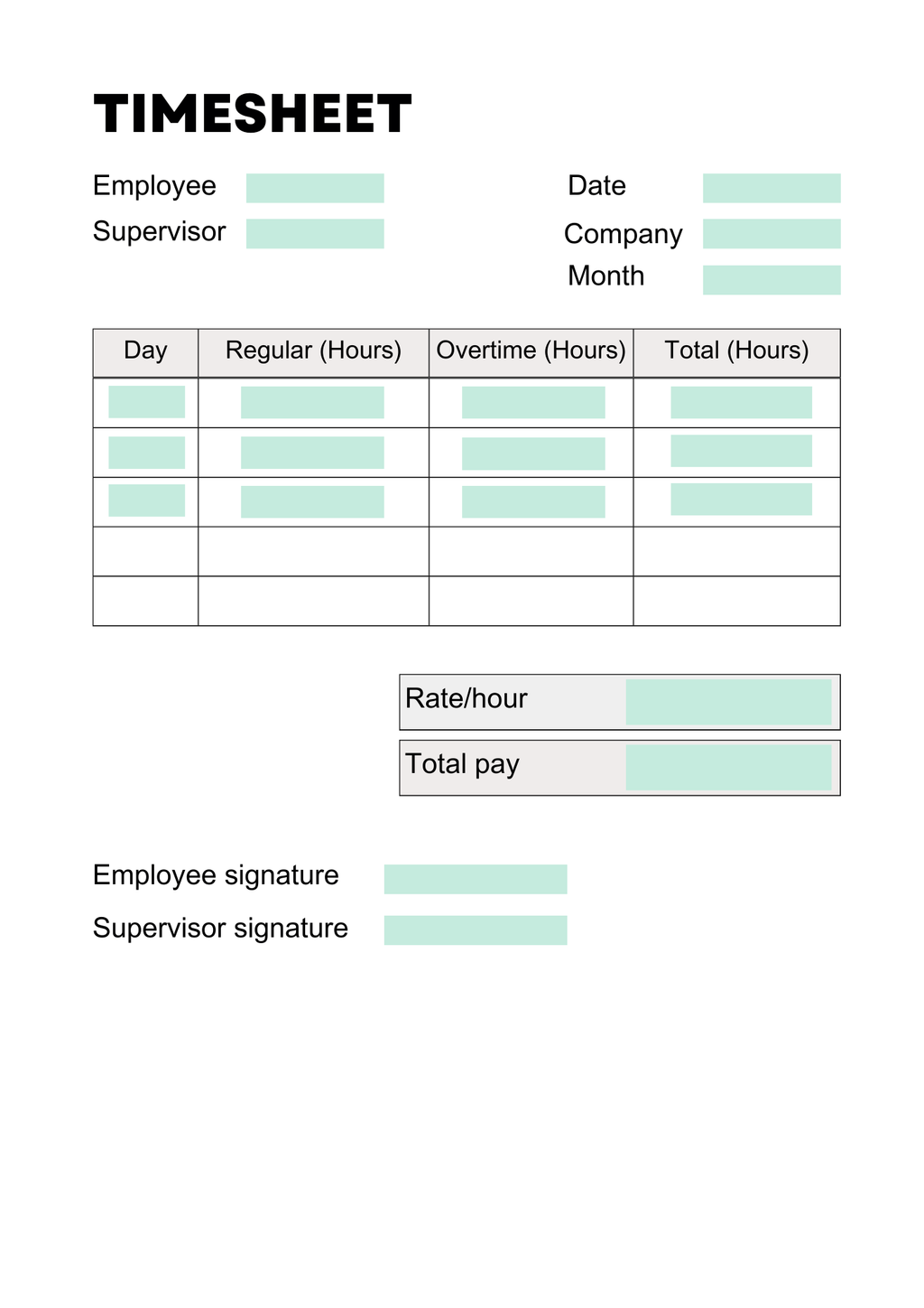 Automate timesheet processing and data extraction cover image