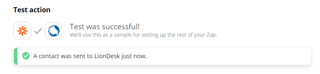 Turn the zap on to complete the integration 开启 zap 完成集成
