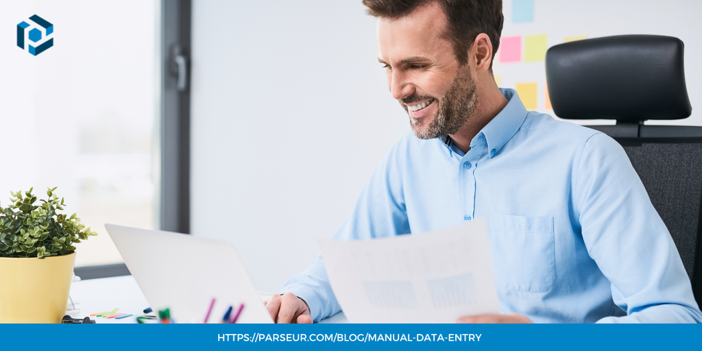 Benefits of manual data entry automation A screen capture of Manual data entry automation