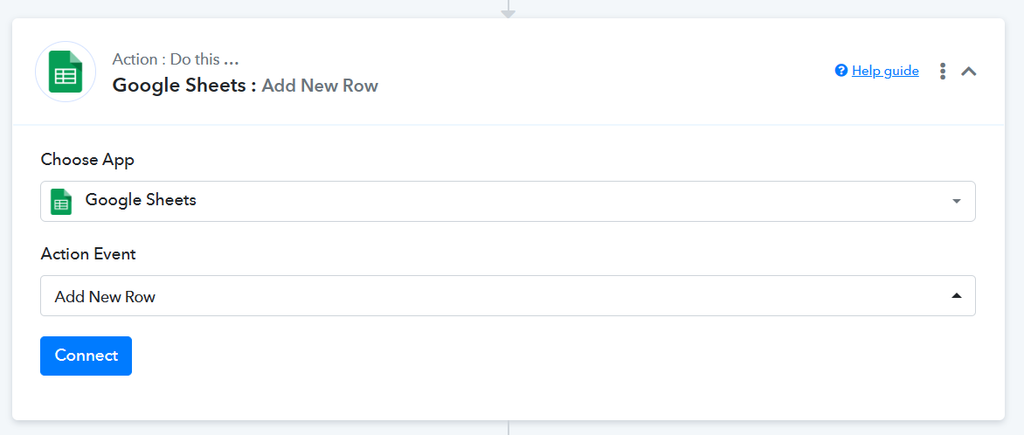 Connect Pabbly with Google Sheets