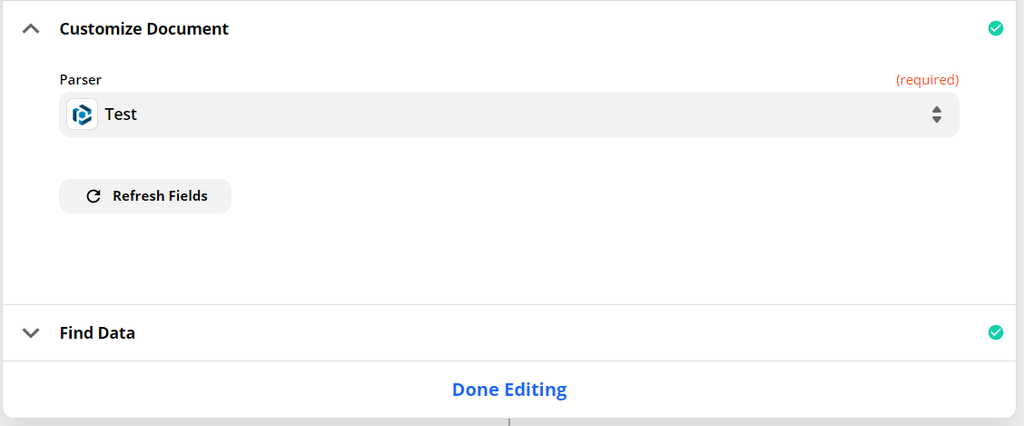 Choose your Parseur mailbox