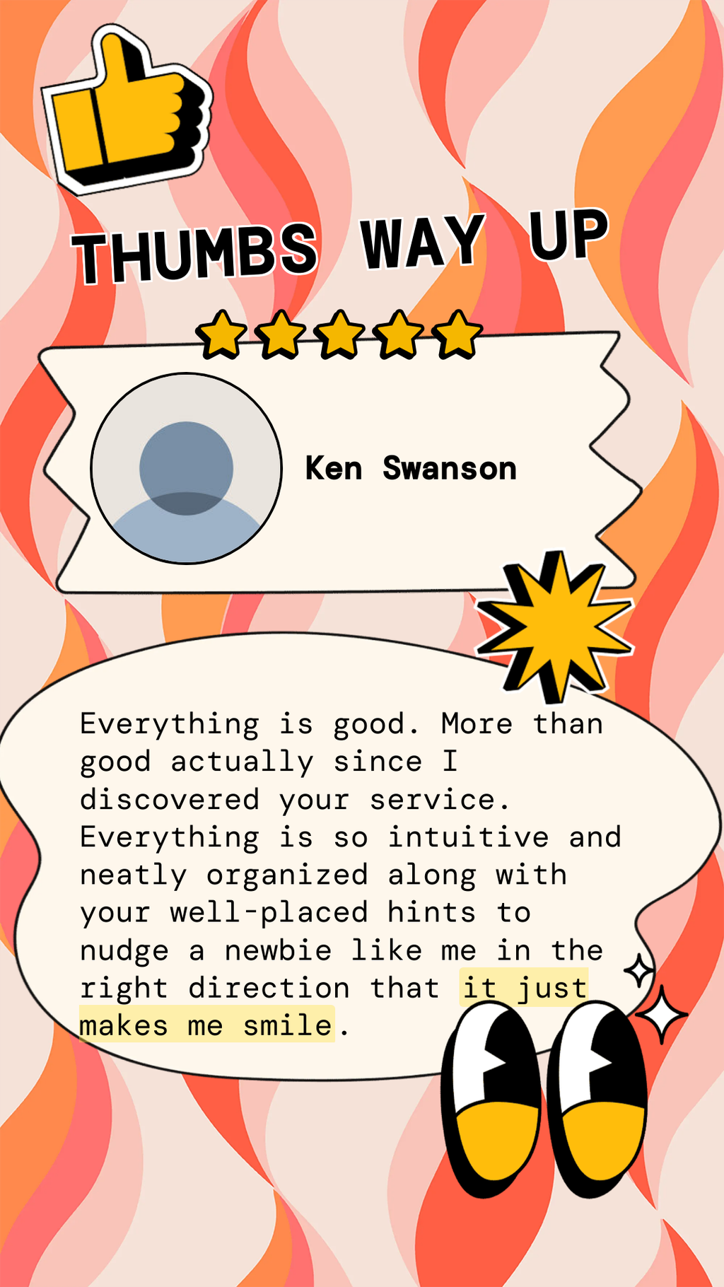 Review by Ken Swanson A screen capture of review by Ken Swanson