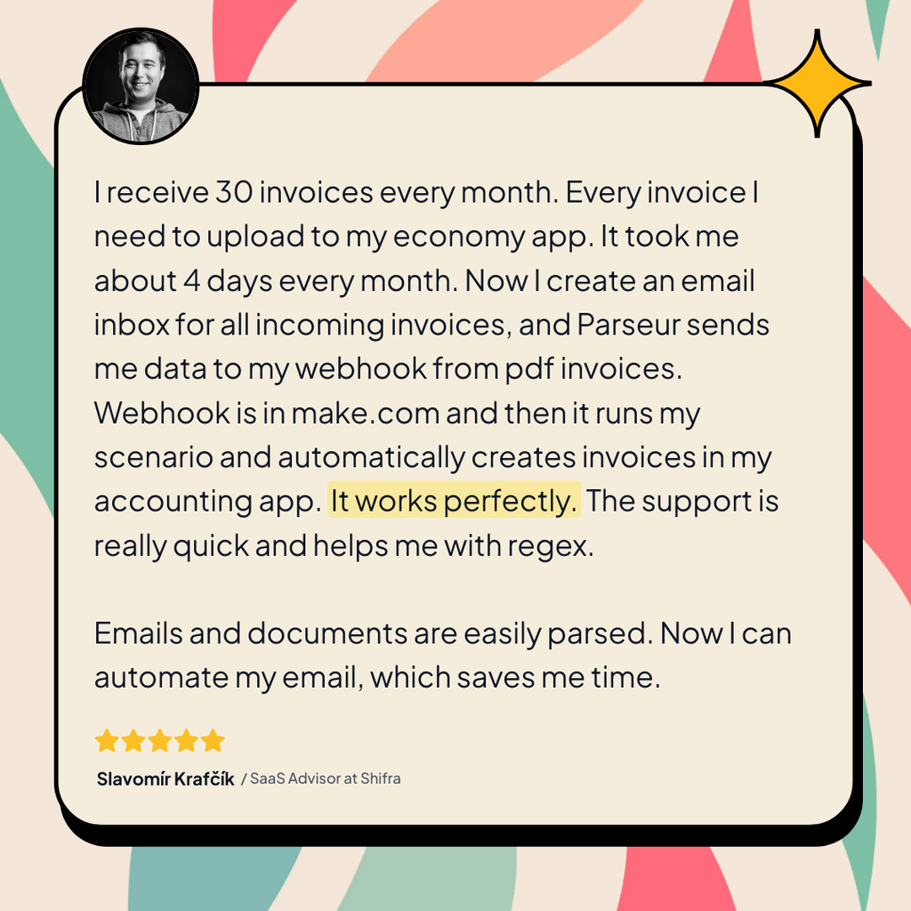 Another great review! A screen capture of a review