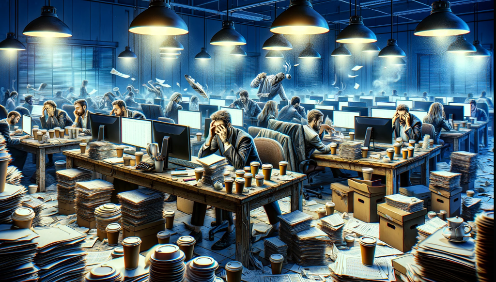 The sad world of financials A screen capture of financial analyst