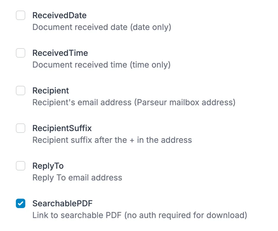 Searchable PDF A screen capture of searchable pdf