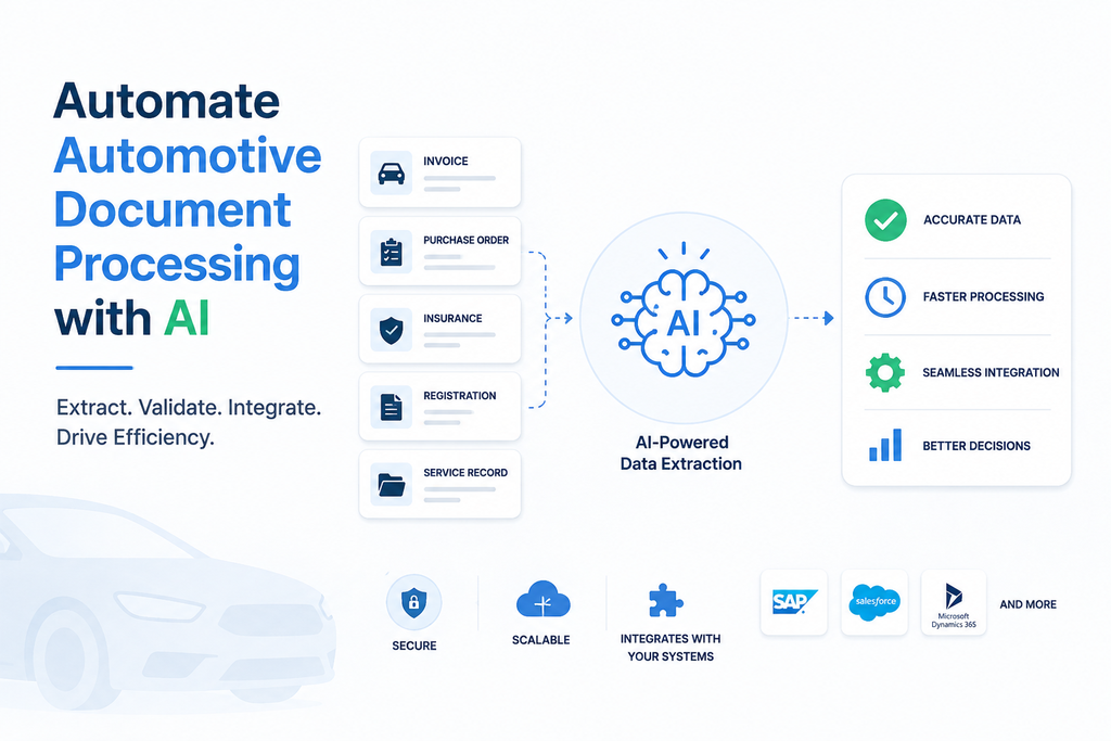 Cover image for Automate Automotive Document Processing with AI
