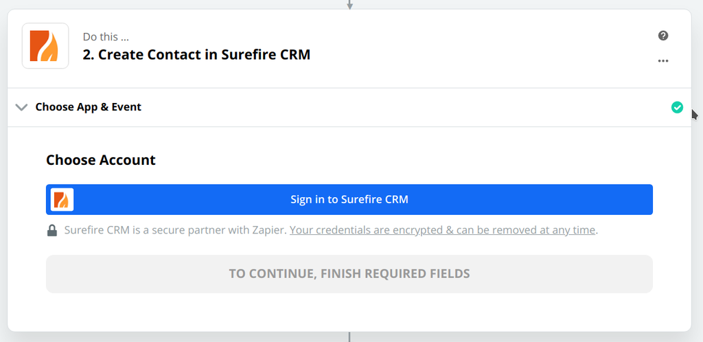 Connect Zapier with Surefire