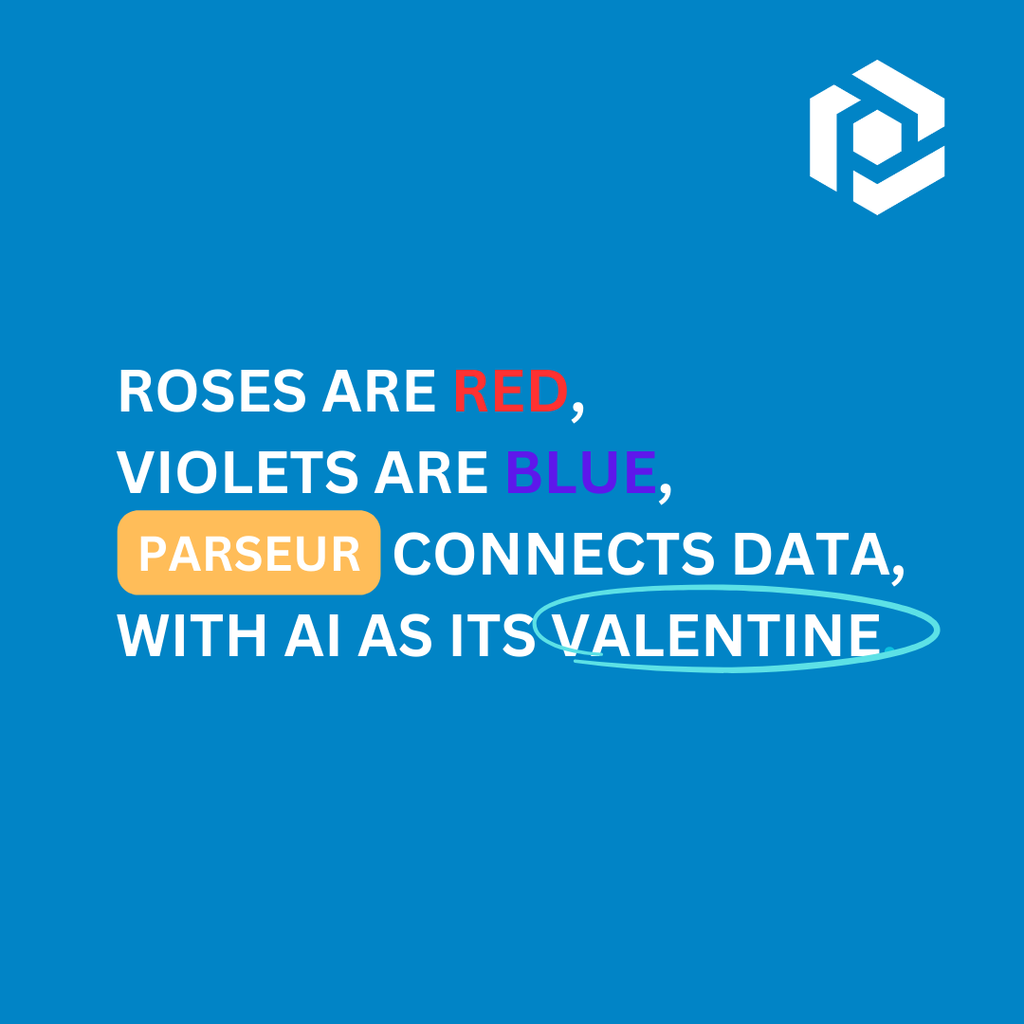 Parseur is your best Valentine A screen capture of valentine poem